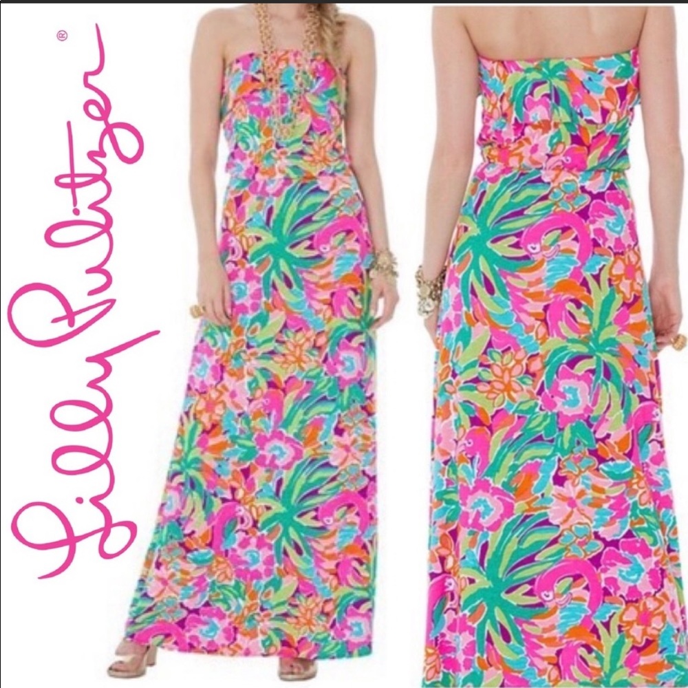 Lilly Pulitzer Maxi Amy Dress
